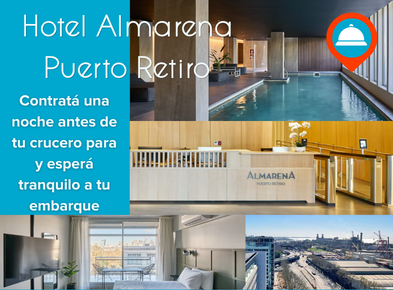 Hotel Almarena Puerto Retiro😍