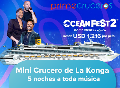 Crucero de La Konga🌟💃 - Ocean Fest 2🚢